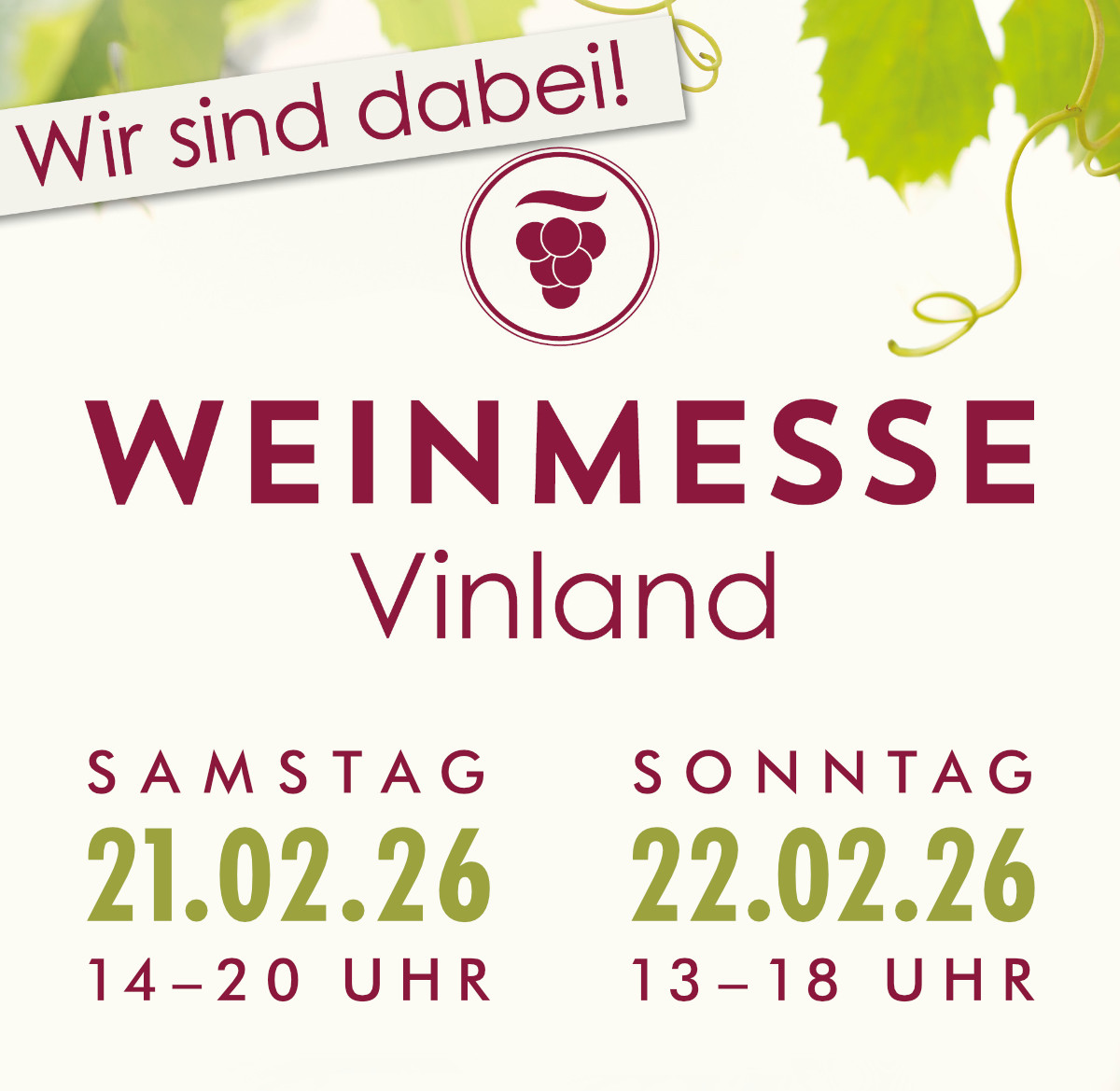 21./22.2.2026<br>VINLAND in Erding